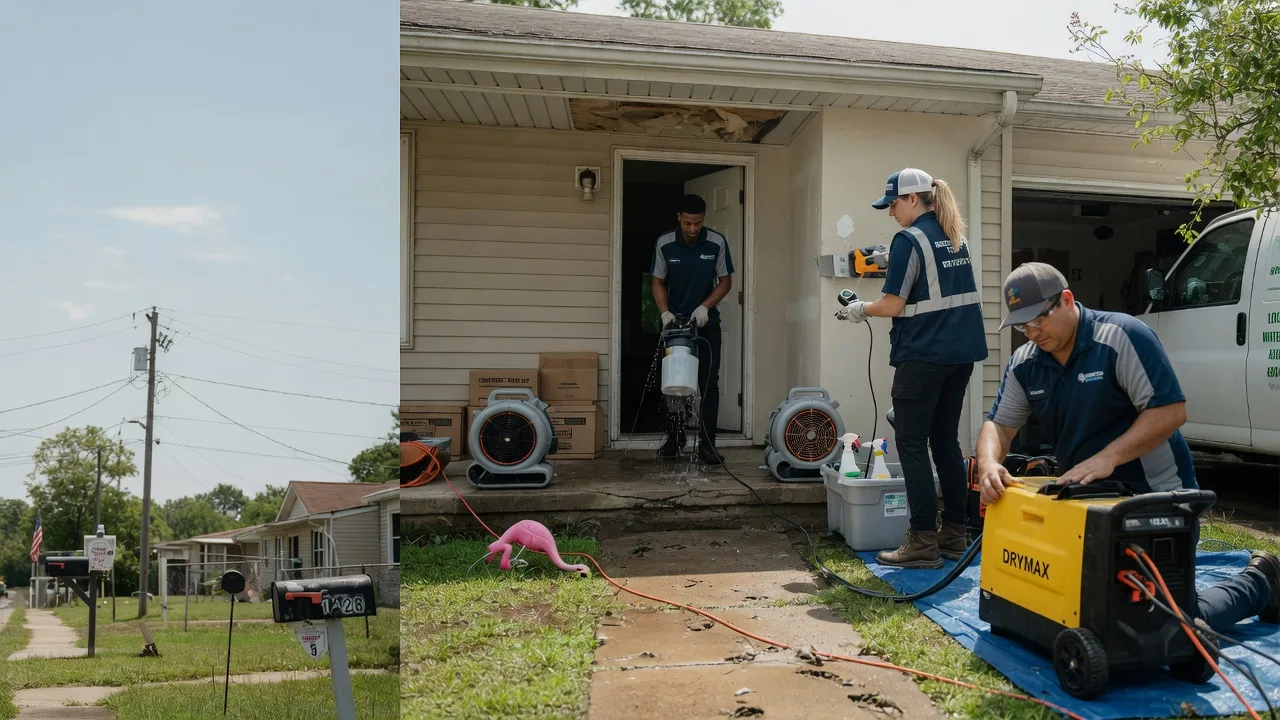 Storm Damage Water Removal in Channelview, TX near me